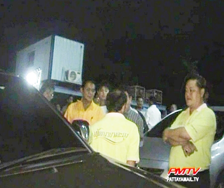 Many cars were damaged by the shooters but luckily nobody was injured in this politically motivated attack.